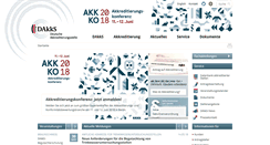Desktop Screenshot of dakks.de